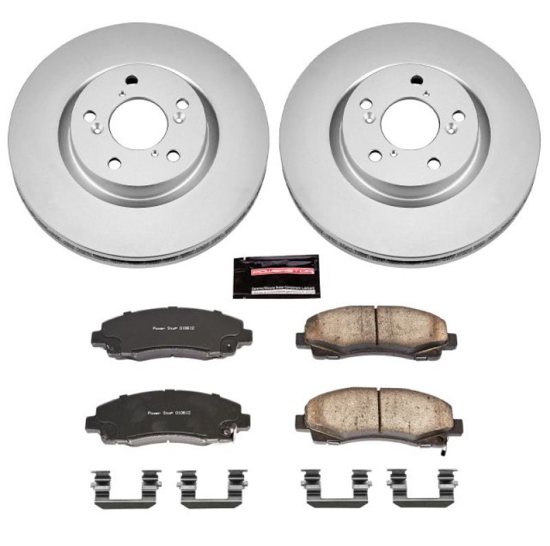 Picture of Power Stop 09-14 Acura TL Front Z17 Evolution Geomet Coated Brake Kit