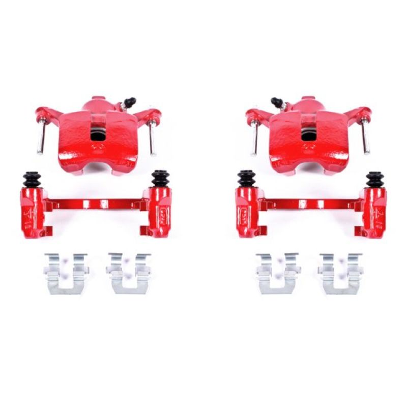 Picture of Power Stop 08-09 Buick Allure Rear Red Calipers w/Brackets - Pair