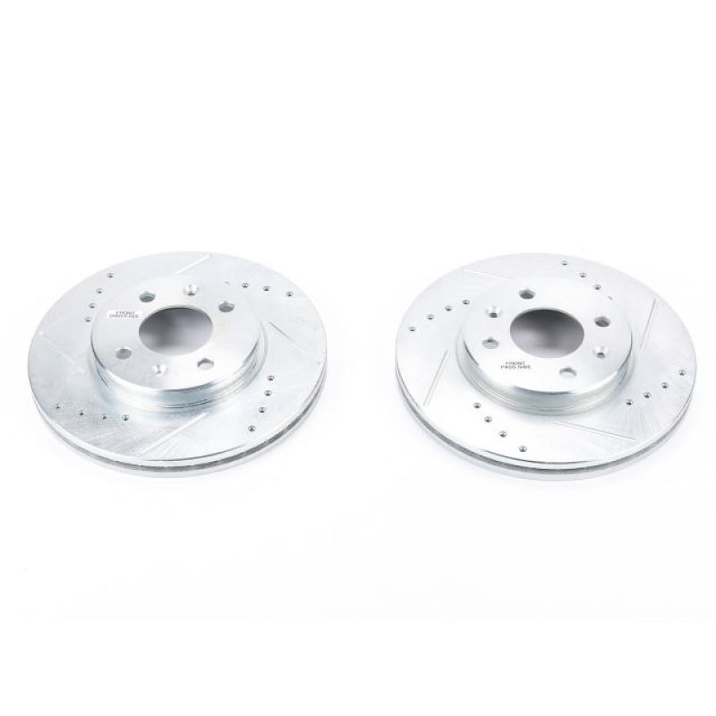 Picture of PowerStop PSB Evolution Drill/Slot Rotor Brake Rotors - JBR1566XPR