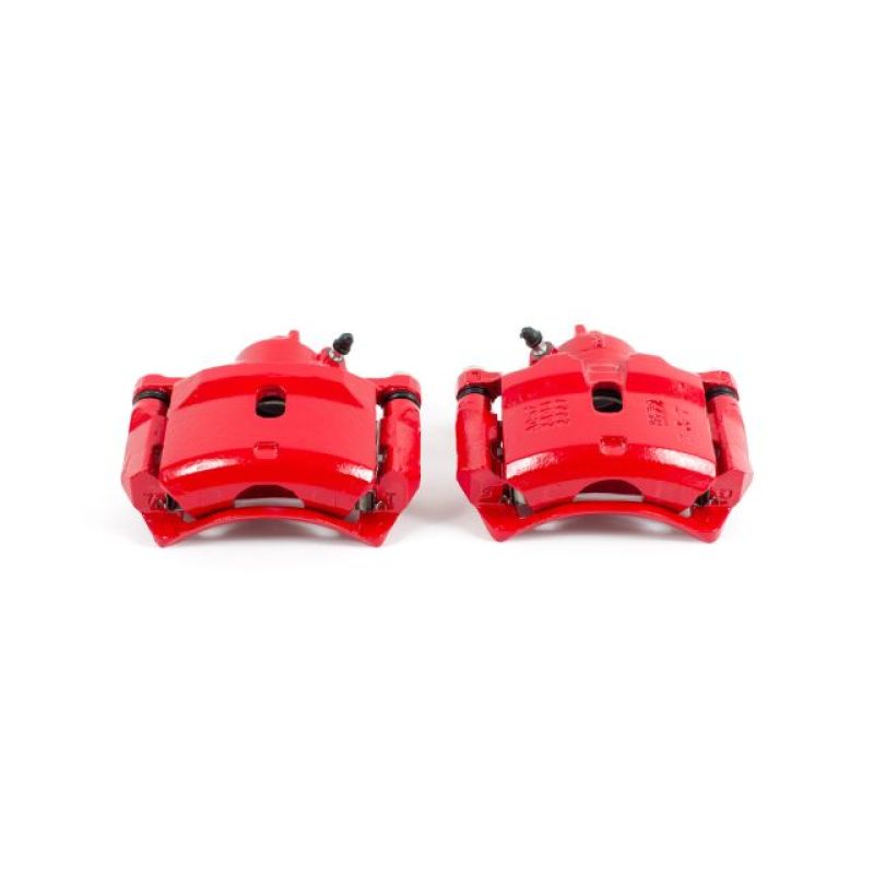 Picture of Power Stop 97-99 Acura CL Front Red Calipers w/Brackets - Pair