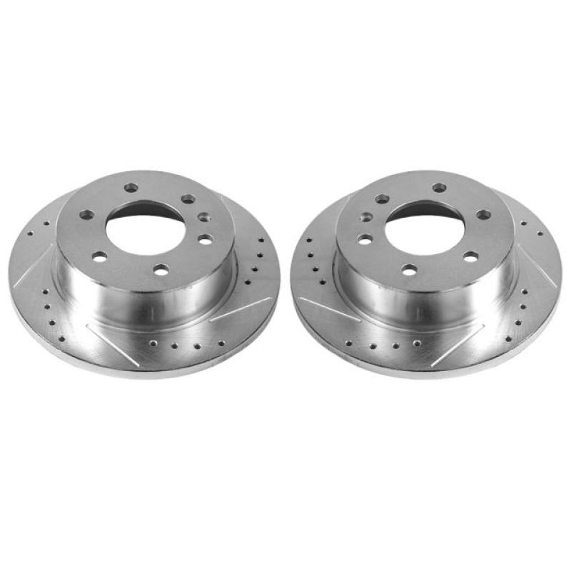 Picture of PowerStop PSB Evolution Drill/Slot Rotor Brake Rotors - EBR1038XPR