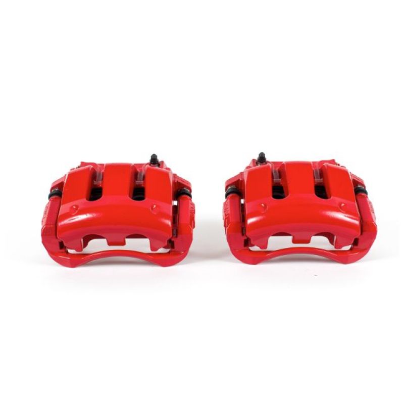 Picture of Power Stop 11-14 Ford Mustang Front Red Calipers w/Brackets - Pair