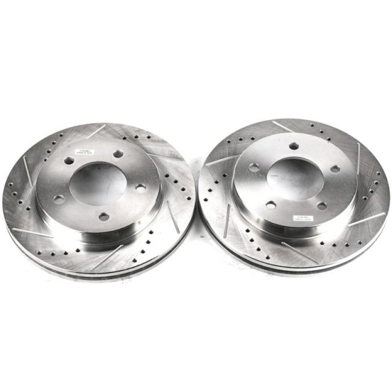 Picture of PowerStop PSB Evolution Drill/Slot Rotor Brake Rotors - AR8557XPR