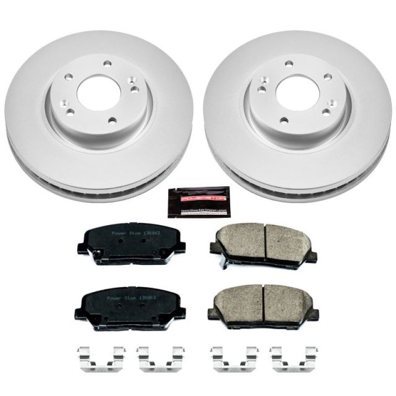 Picture of Power Stop 13-15 Hyundai Veloster Front Z17 Evolution Geomet Coated Brake Kit