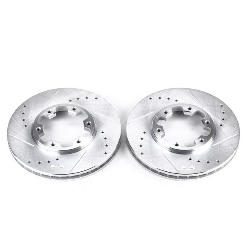 Picture of PowerStop PSB Evolution Drill/Slot Rotor Brake Rotors - JBR756XPR