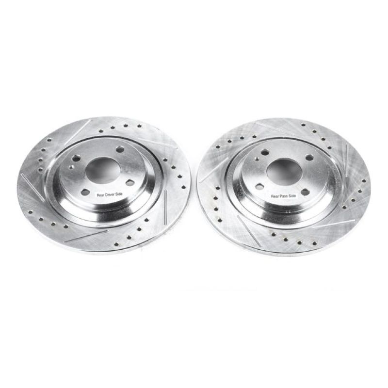 Picture of PowerStop PSB Evolution Drill/Slot Rotor Brake Rotors - JBR951XPR