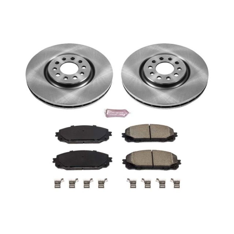 Picture of Power Stop 17-19 Jeep Cherokee Front Autospecialty Brake Kit