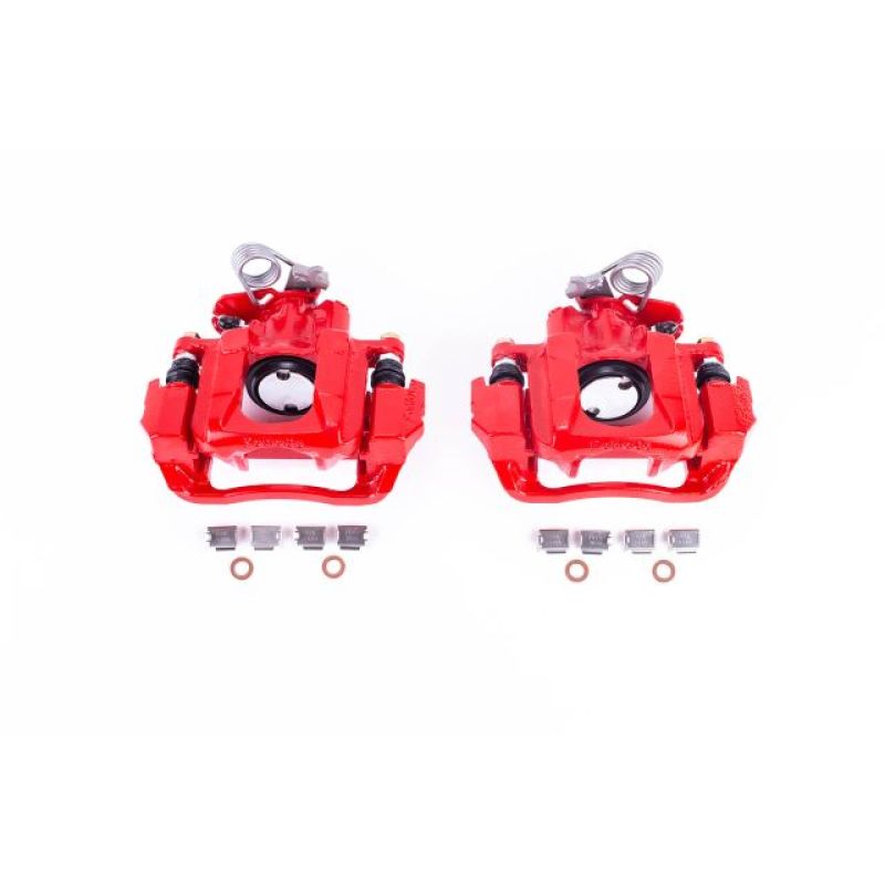 Picture of Power Stop 2009 Ford Flex Rear Red Calipers w/Brackets - Pair