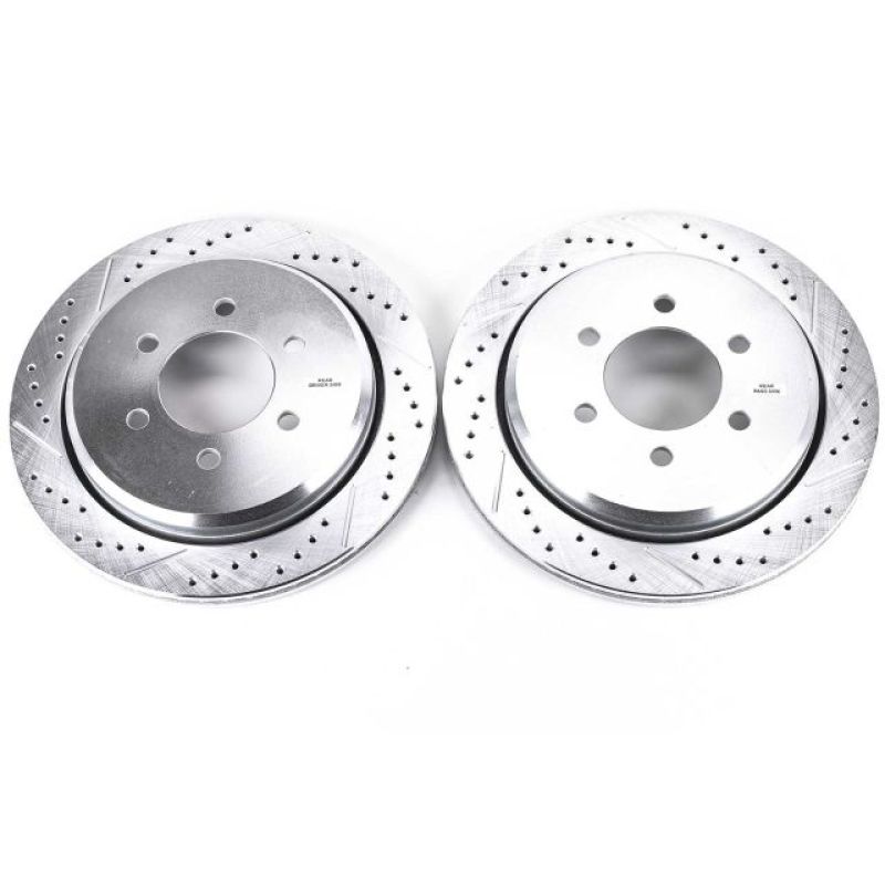 Picture of PowerStop PSB Evolution Drill/Slot Rotor Brake Rotors - AR8591XPR