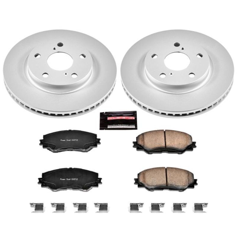Picture of Power Stop 10-12 Lexus HS250h Front Z17 Evolution Geomet Coated Brake Kit