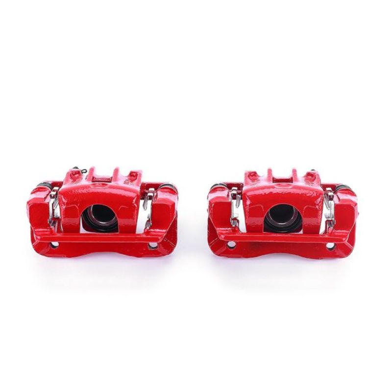 Picture of Power Stop 99-05 Hyundai Sonata Rear Red Calipers w/Brackets - Pair