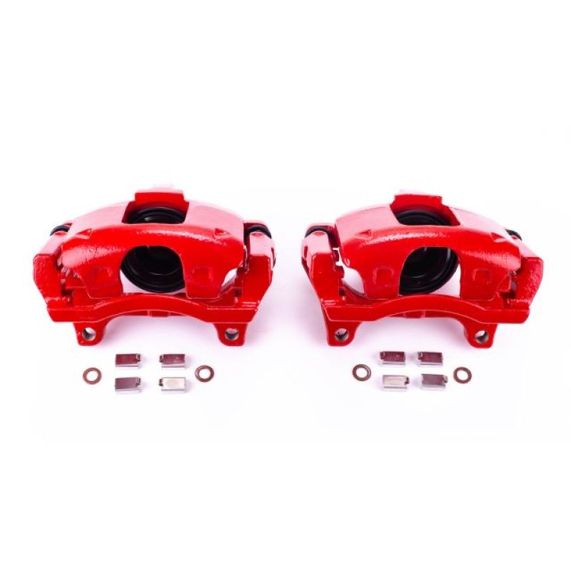 Picture of Power Stop 09-12 Dodge Journey Front Red Calipers w/Brackets - Pair