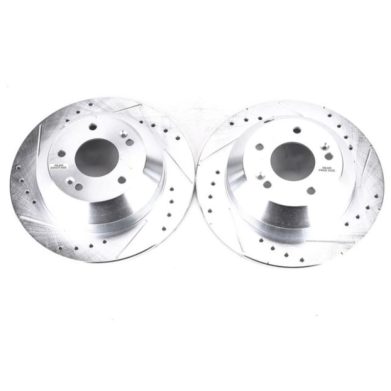 Picture of PowerStop PSB Evolution Drill/Slot Rotor Brake Rotors - JBR1705XPR