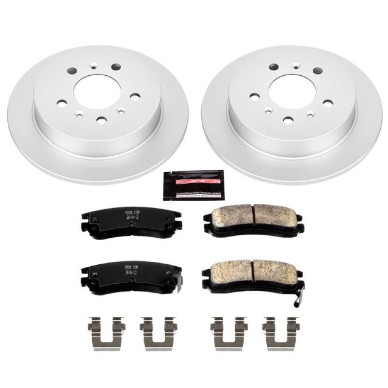 Picture of Power Stop 08-09 Buick Allure Rear Z17 Evolution Geomet Coated Brake Kit