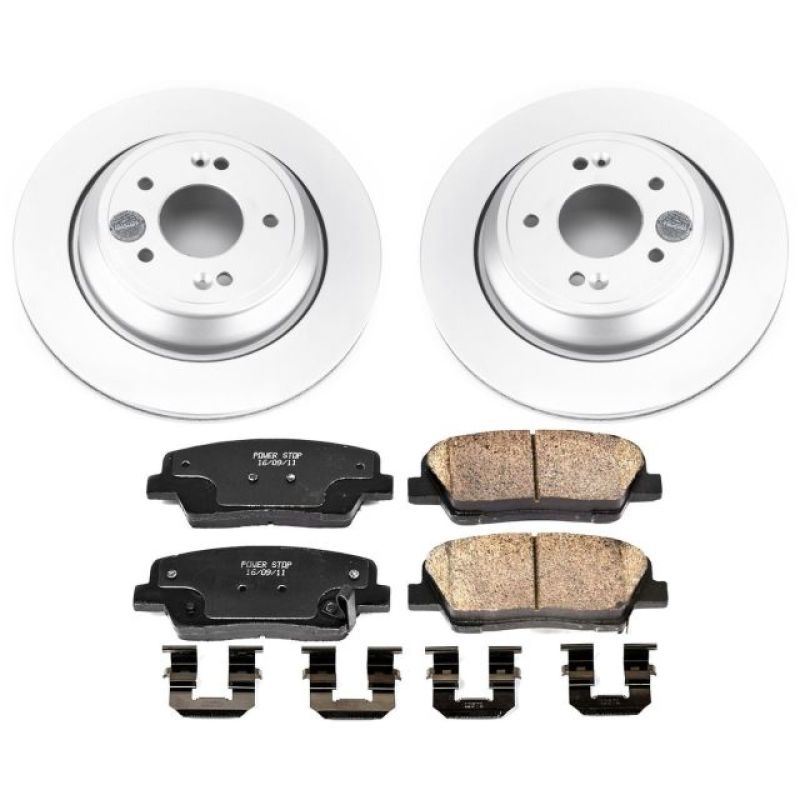 Picture of Power Stop 11-16 Hyundai Equus Rear Z17 Evolution Geomet Coated Brake Kit
