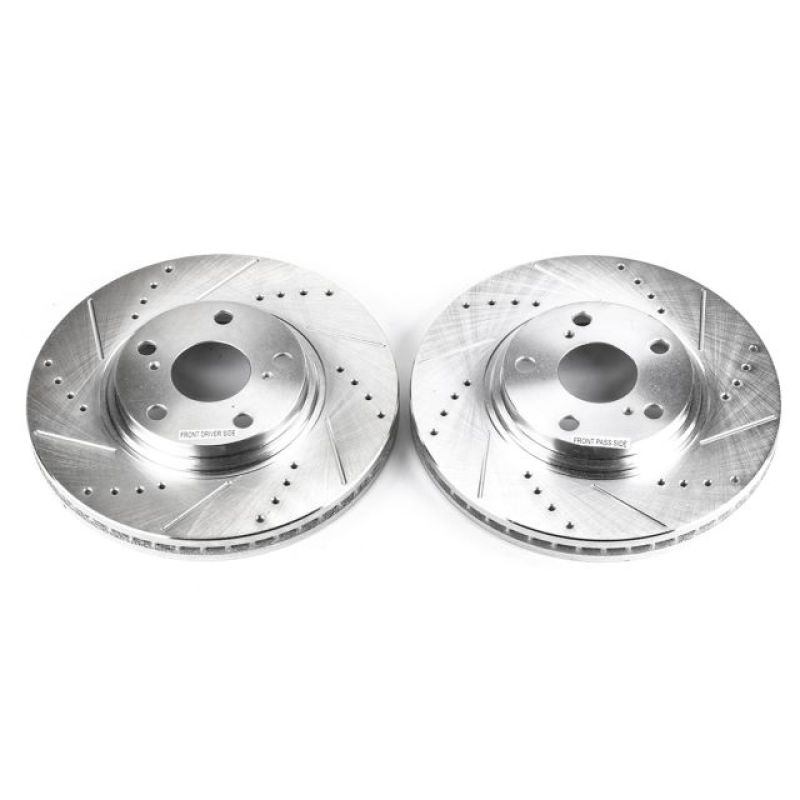 Picture of PowerStop PSB Evolution Drill/Slot Rotor Brake Rotors - JBR737XPR