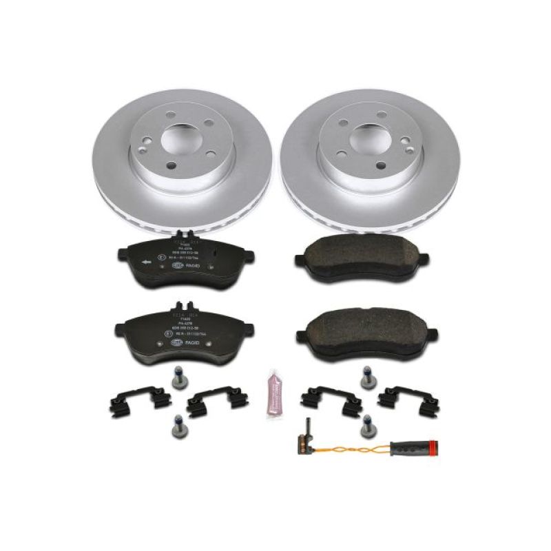 Picture of Power Stop 12-15 Mercedes-Benz C250 Front Euro-Stop Brake Kit