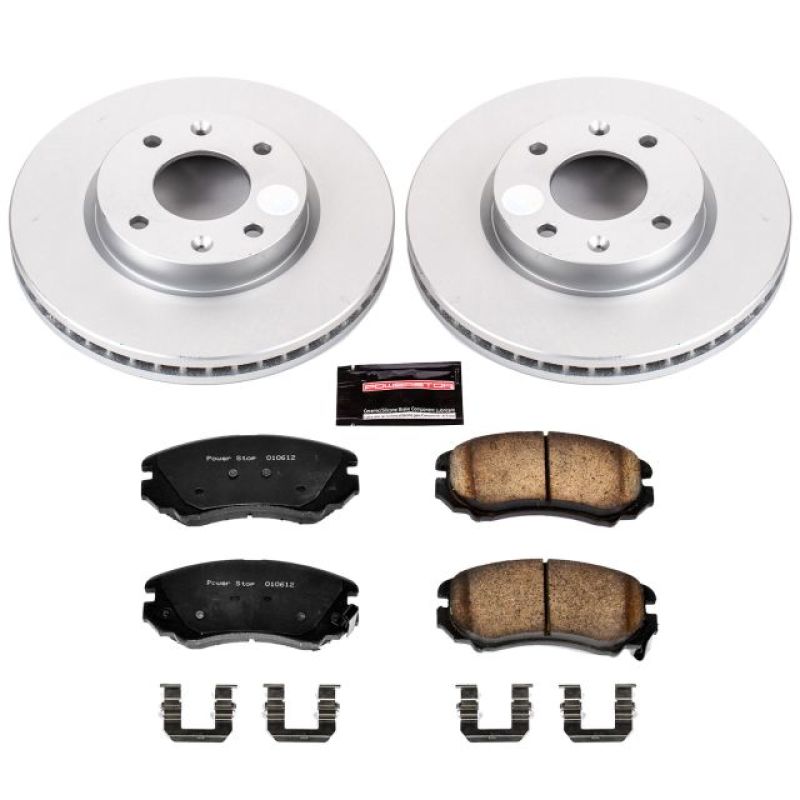 Picture of Power Stop 03-05 Hyundai Sonata Front Z17 Evolution Geomet Coated Brake Kit