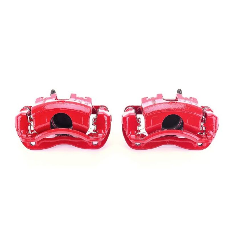 Picture of Power Stop 12-17 Hyundai Accent Front Red Calipers w/Brackets - Pair
