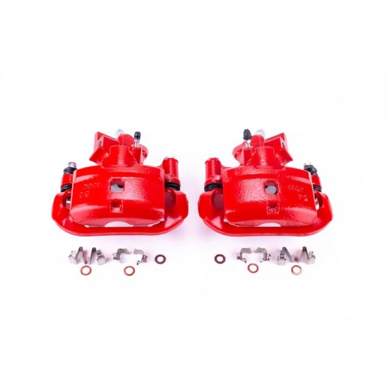 Picture of Power Stop 00-02 Toyota MR2 Spyder Rear Red Calipers w/Brackets - Pair