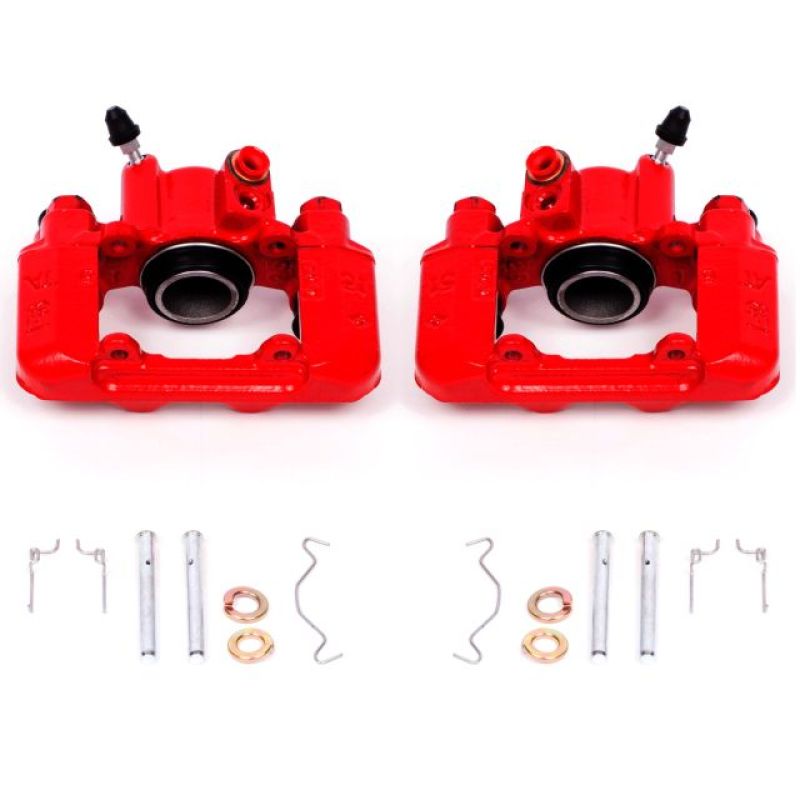 Picture of Power Stop 03-06 Pontiac Vibe Rear Red Calipers w/o Brackets - Pair