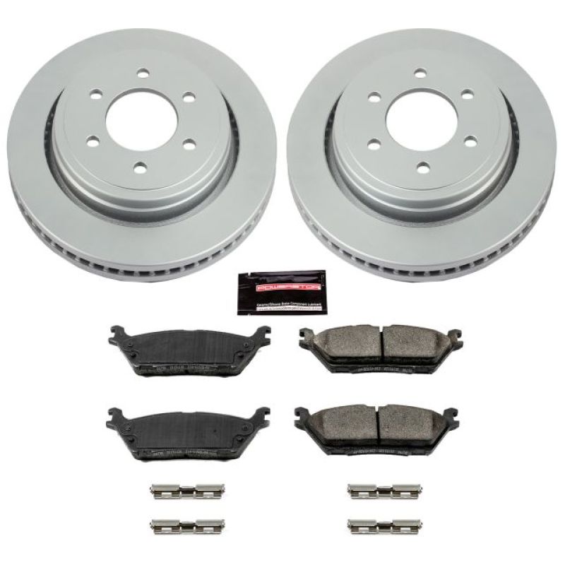 Picture of Power Stop 15-17 Ford F-150 Rear Z17 Evolution Geomet Coated Brake Kit