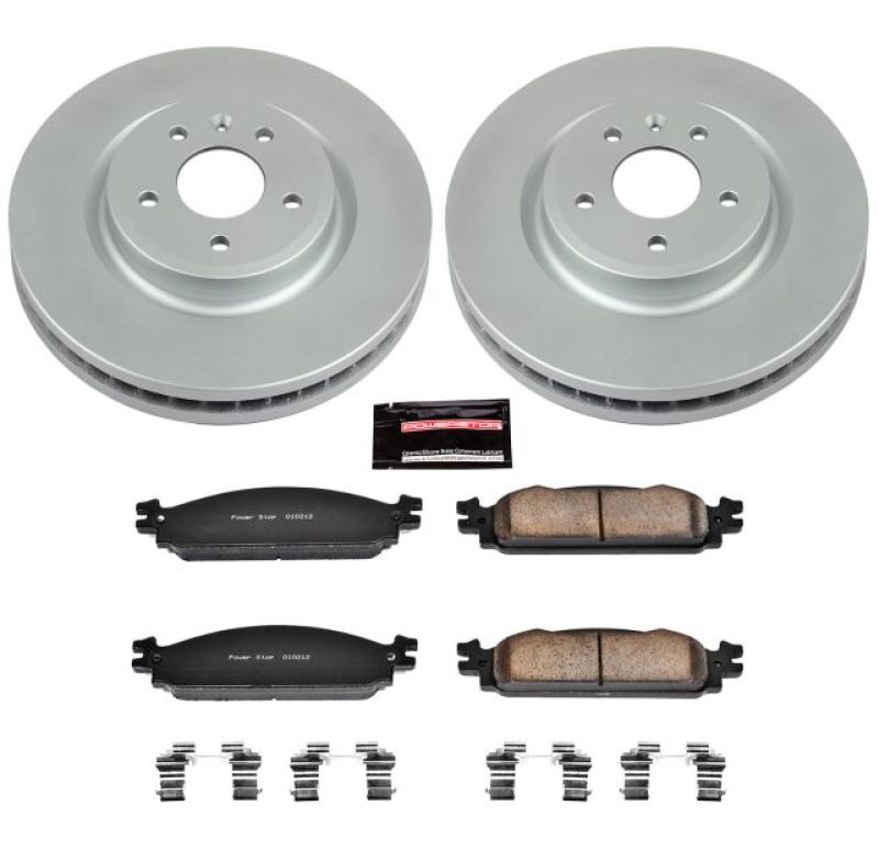 Picture of Power Stop 09-11 Ford Flex Front Z17 Evolution Geomet Coated Brake Kit