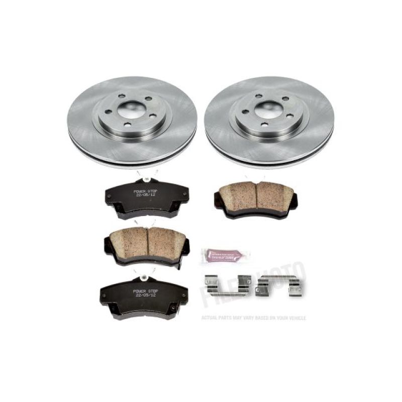Picture of Power Stop 01-10 Chrysler PT Cruiser Front Autospecialty Brake Kit