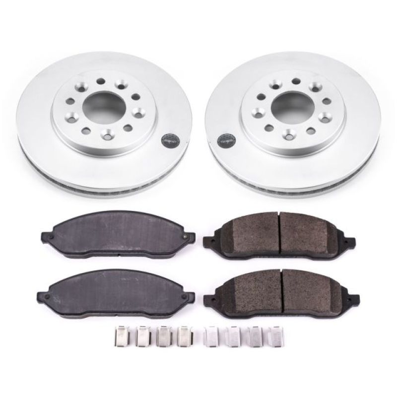 Picture of Power Stop 04-07 Ford Freestar Front Z17 Evolution Geomet Coated Brake Kit