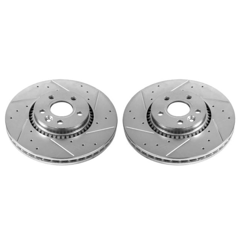 Picture of PowerStop PSB Evolution Drill/Slot Rotor Brake Rotors - EBR1001XPR
