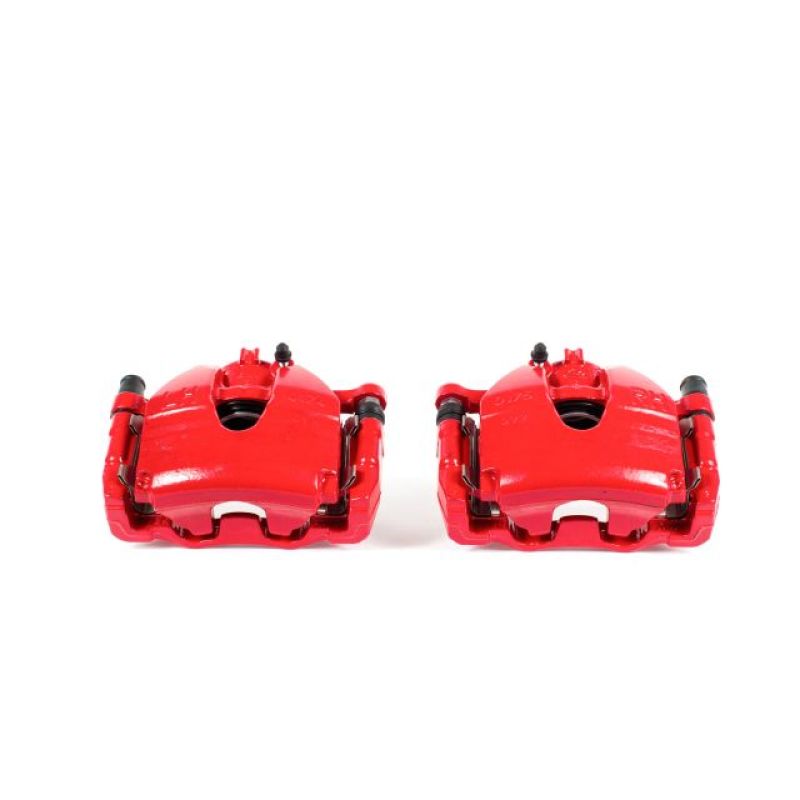 Picture of Power Stop 07-08 Infiniti G35 Front Red Calipers w/Brackets - Pair