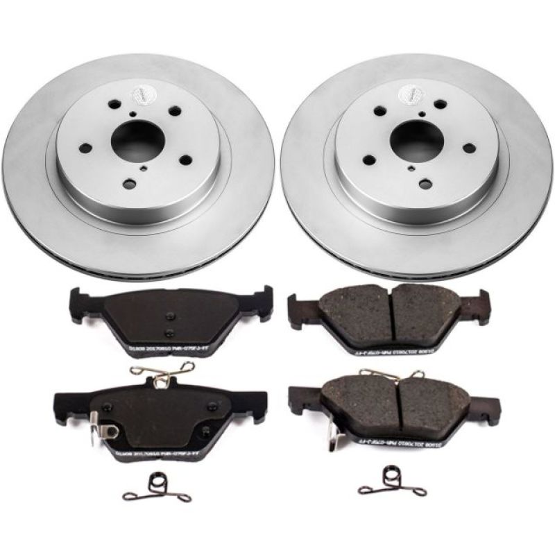 Picture of Power Stop 15-18 Subaru Legacy Rear Z17 Evolution Geomet Coated Brake Kit
