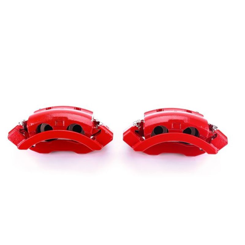 Picture of Power Stop 2007 Ford E-150 Rear Red Calipers w/Brackets - Pair