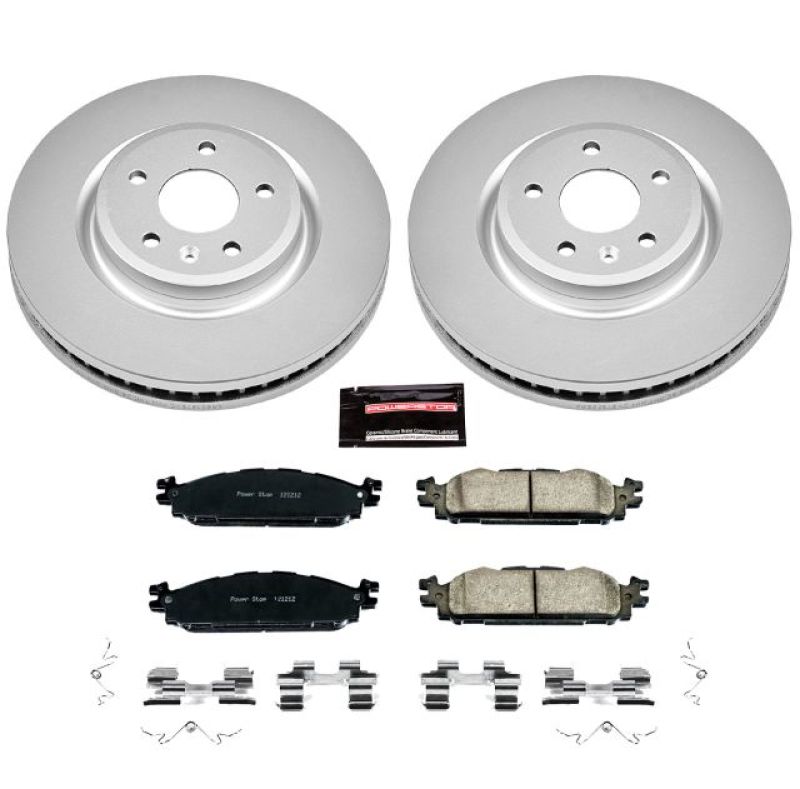 Picture of Power Stop 11-19 Ford Explorer Front Z17 Evolution Geomet Coated Brake Kit