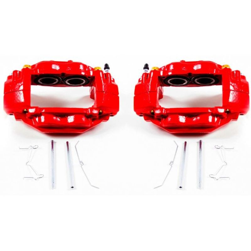 Picture of Power Stop 08-15 Toyota Sequoia Front Red Calipers w/o Brackets - Pair