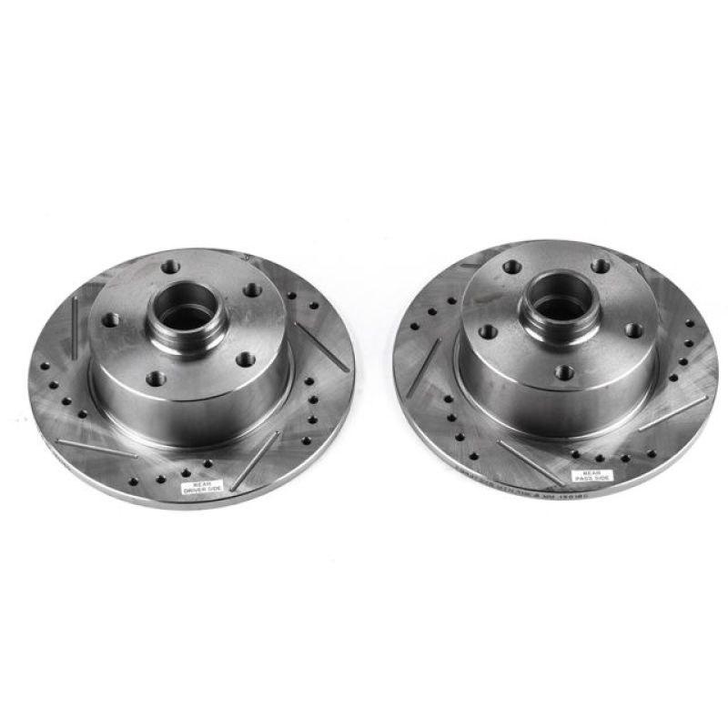 Picture of PowerStop PSB Evolution Drill/Slot Rotor Brake Rotors - EBR472XPR