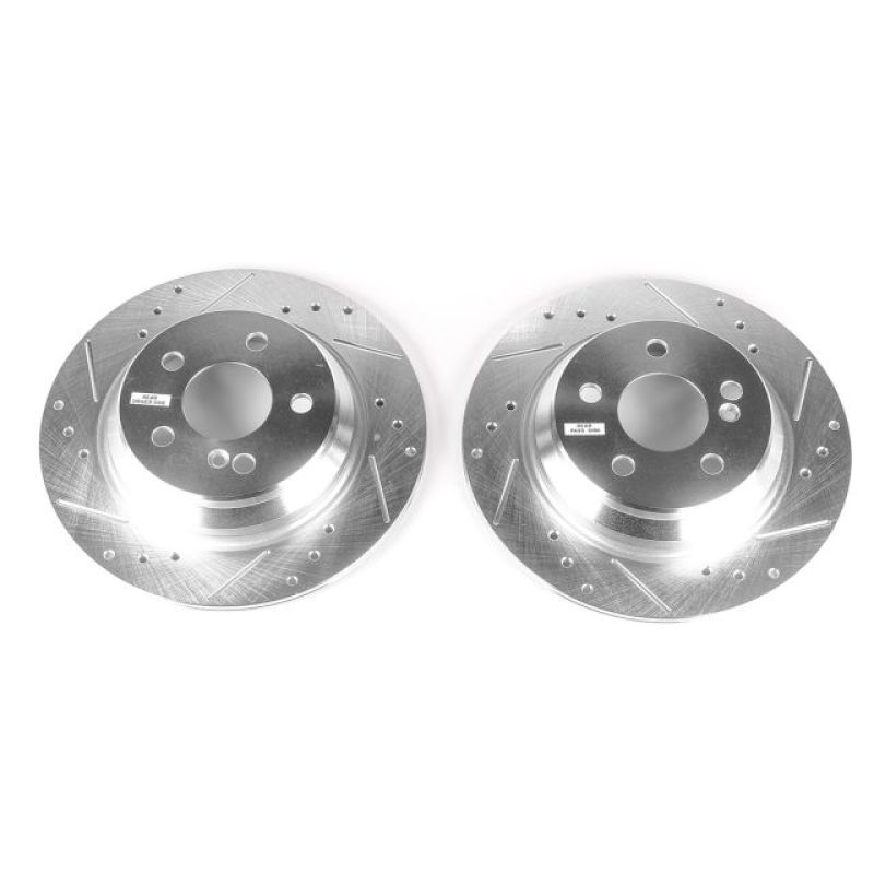Picture of PowerStop PSB Evolution Drill/Slot Rotor Brake Rotors - EBR1050XPR