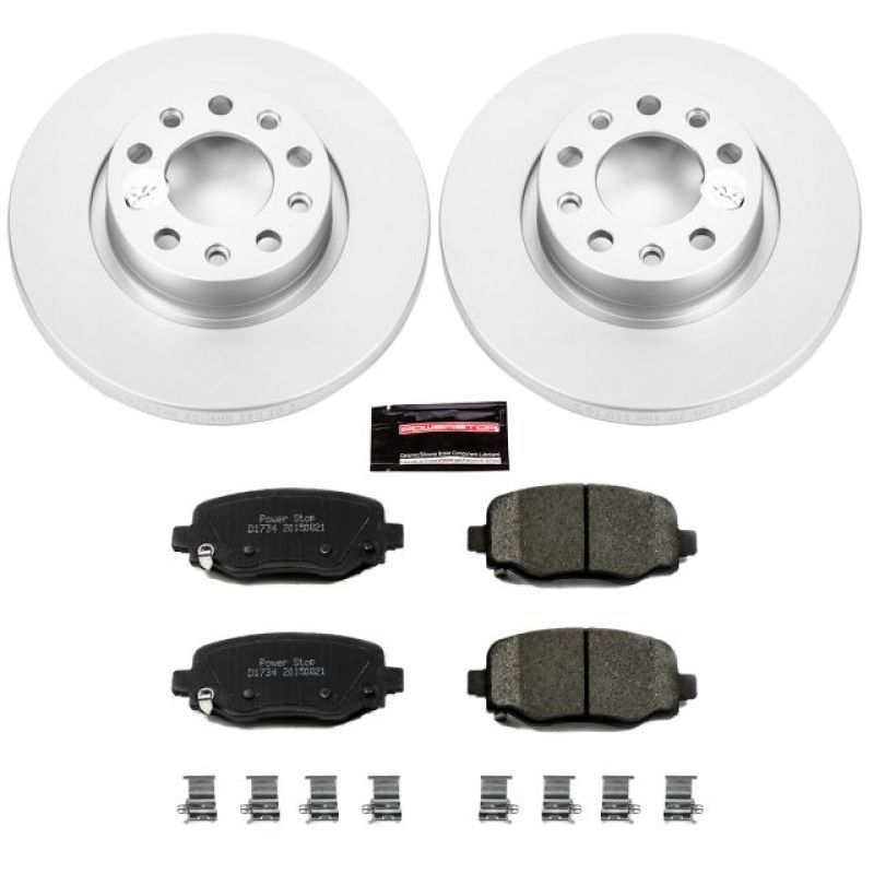 Picture of Power Stop 15-17 Chrysler 200 Rear Z17 Evolution Geomet Coated Brake Kit