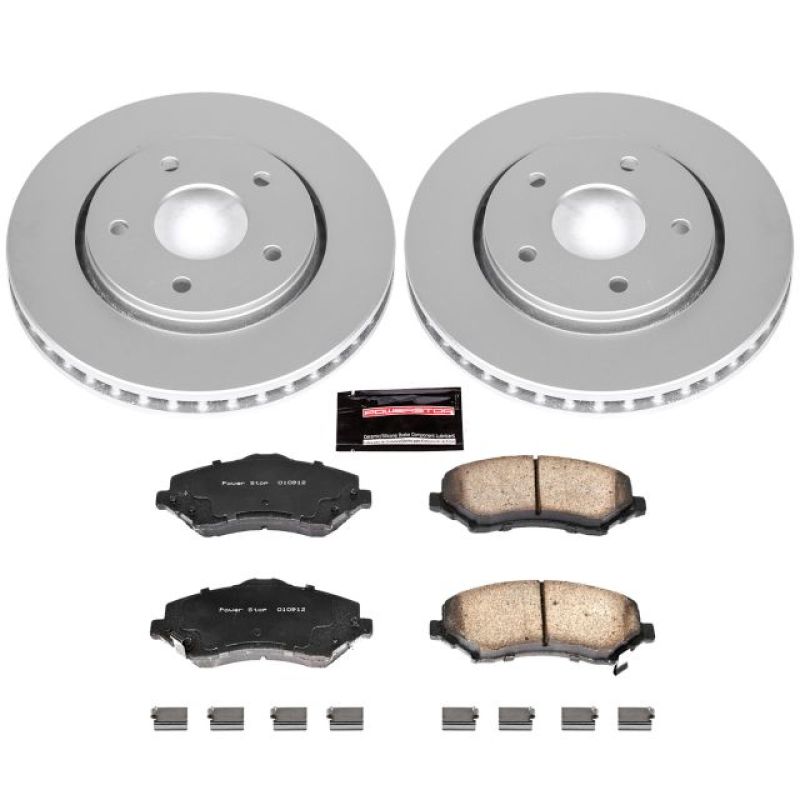 Picture of Power Stop 08-16 Chrysler Town & Country Front Z17 Evolution Geomet Coated Brake Kit
