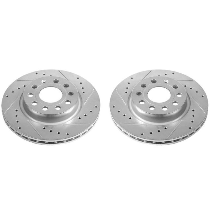 Picture of PowerStop PSB Evolution Drill/Slot Rotor Brake Rotors - EBR1289XPR