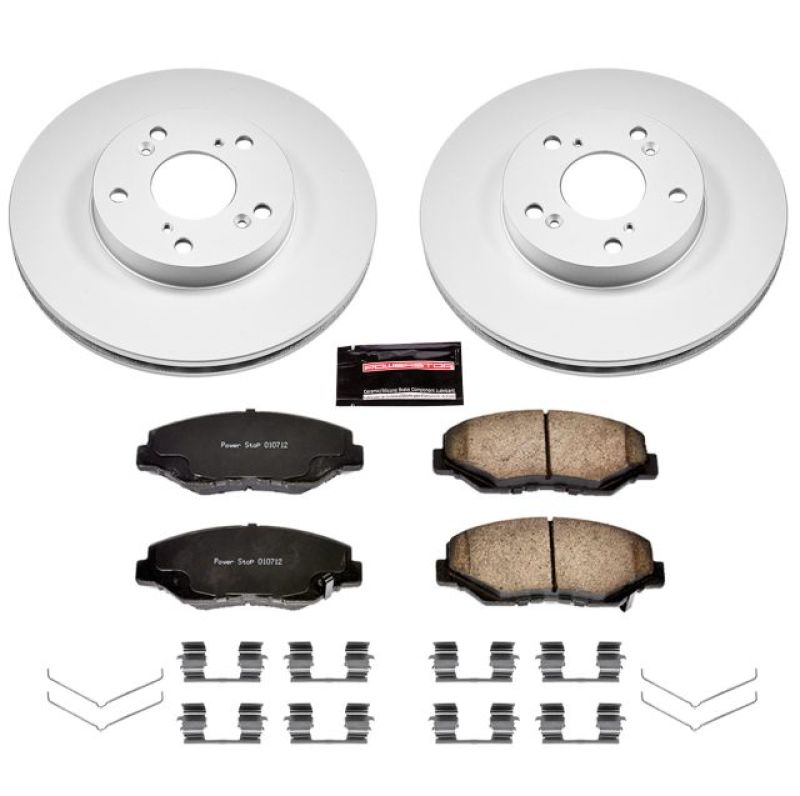 Picture of Power Stop 14-15 Acura ILX Front Z17 Evolution Geomet Coated Brake Kit