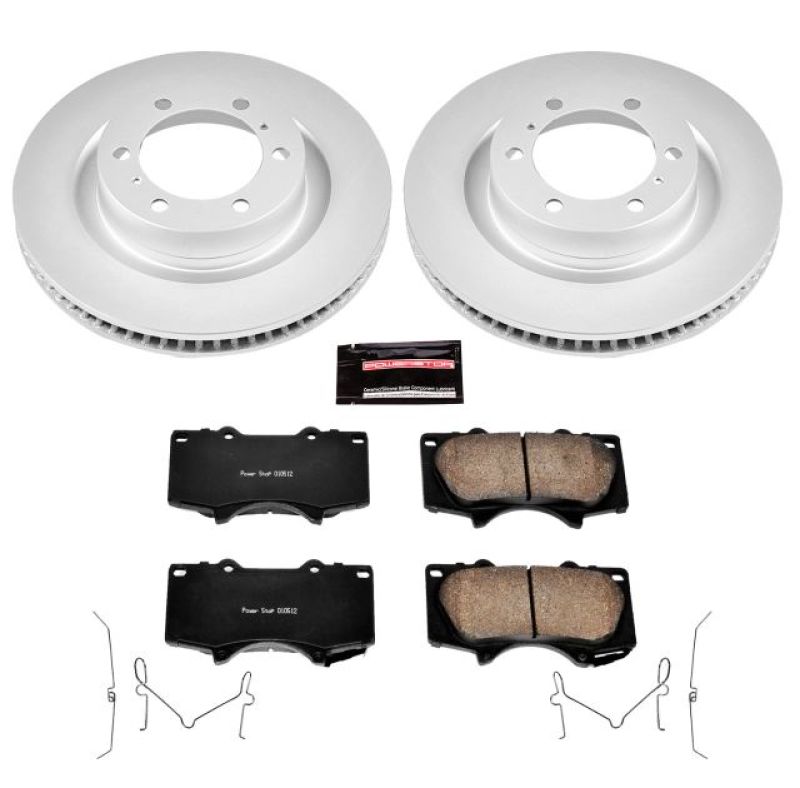 Picture of Power Stop 10-19 Lexus GX460 Front Z17 Evolution Geomet Coated Brake Kit