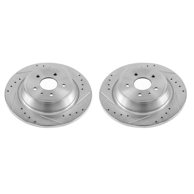 Picture of PowerStop PSB Evolution Drill/Slot Rotor Brake Rotors - AR85166XPR