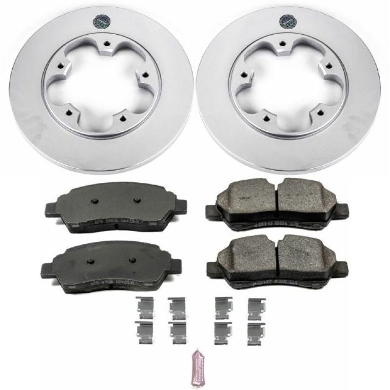 Picture of Power Stop 15-19 Ford Transit-150 Rear Z17 Evolution Geomet Coated Brake Kit