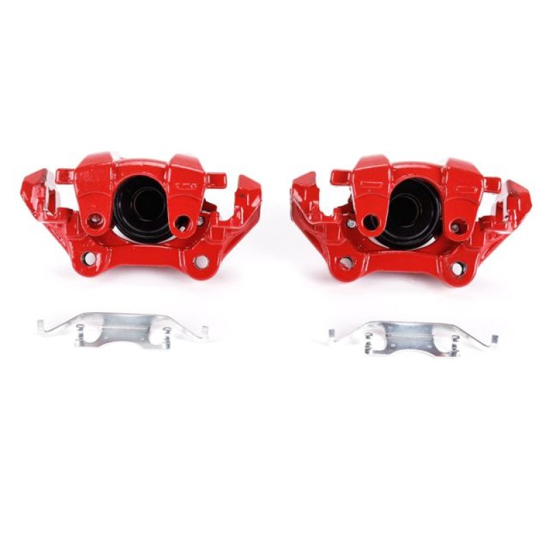 Picture of Power Stop 11-17 Dodge Durango Rear Red Calipers w/Brackets - Pair