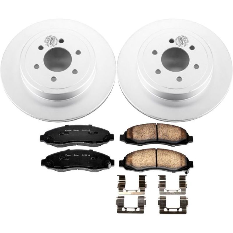 Picture of Power Stop 03-04 Dodge Dakota Front Z17 Evolution Geomet Coated Brake Kit