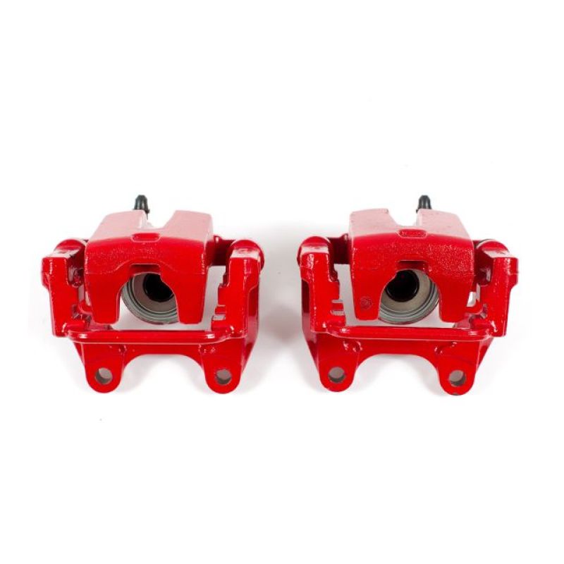 Picture of Power Stop 09-10 Dodge Challenger Rear Red Calipers w/Brackets - Pair