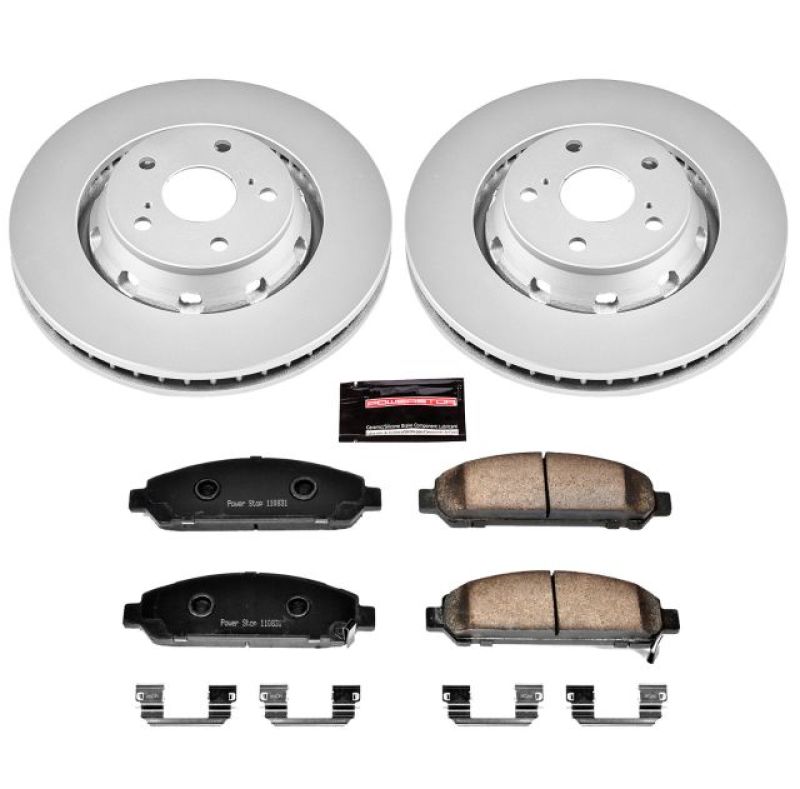 Picture of Power Stop 09-16 Toyota Venza Front Z17 Evolution Geomet Coated Brake Kit