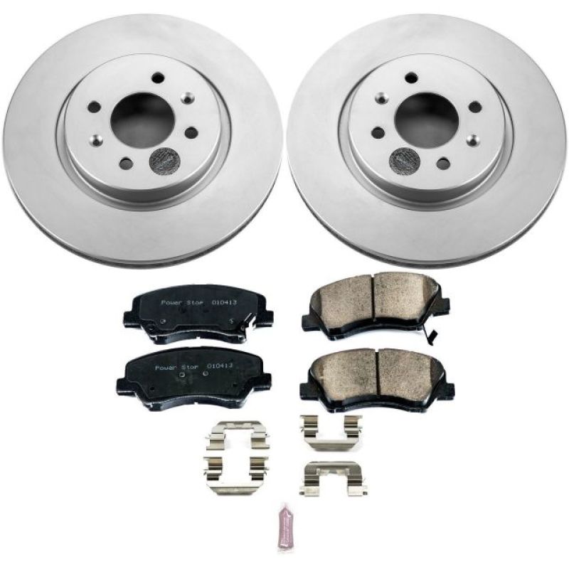 Picture of Power Stop 12-18 Kia Rio Front Z17 Evolution Geomet Coated Brake Kit