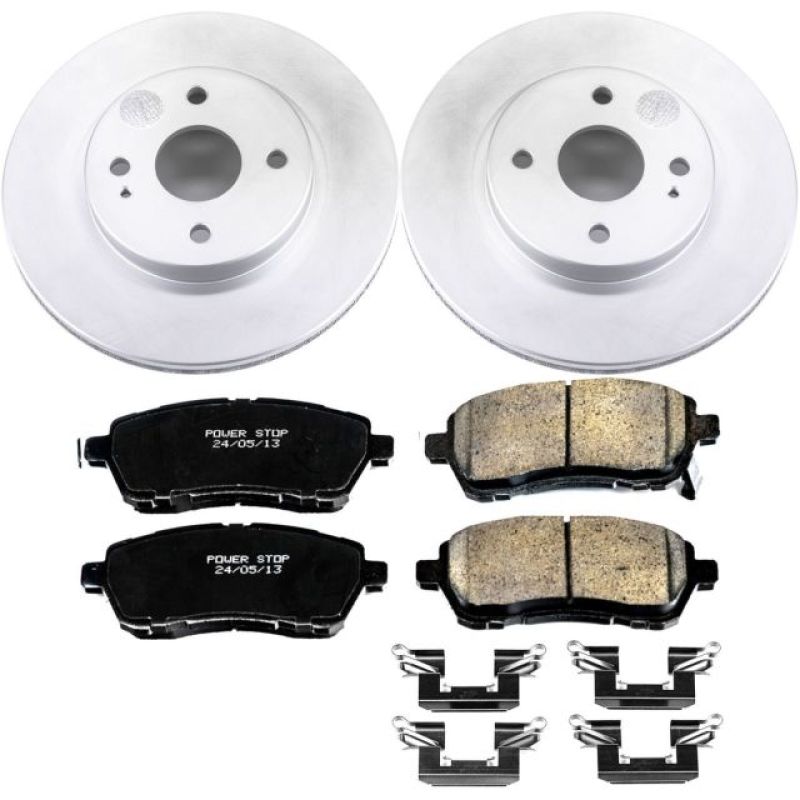 Picture of Power Stop 11-14 Mazda 2 Front Z17 Evolution Geomet Coated Brake Kit